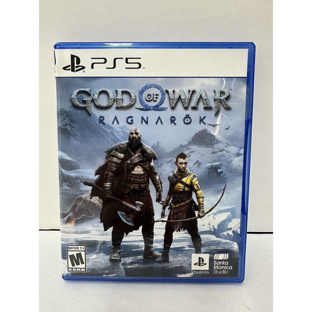 God of War Ragnarök PS5 Game Disc w/ Case